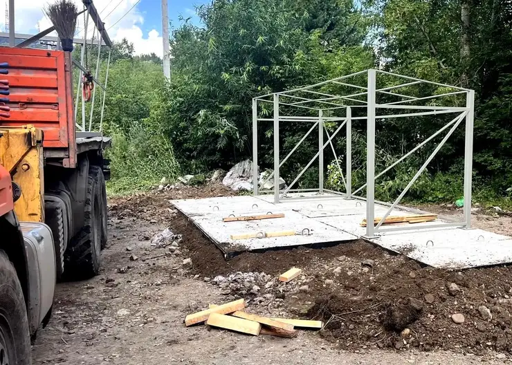 Около 400 площадок для мусора обустроят в Красноярске до конца года