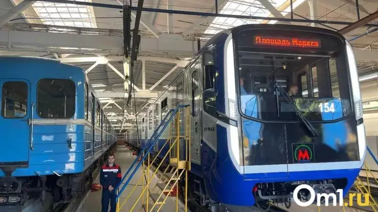 Новый поезд «Ермак» выйдет на линию новосибирского метро 15 октября