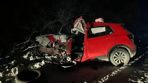 В Боготольском районе столкнулись автобус и легковушка: один погибший
