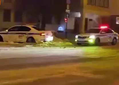 В Хабаровске во время погони столкнулись экипажи ДПС, есть пострадавшие