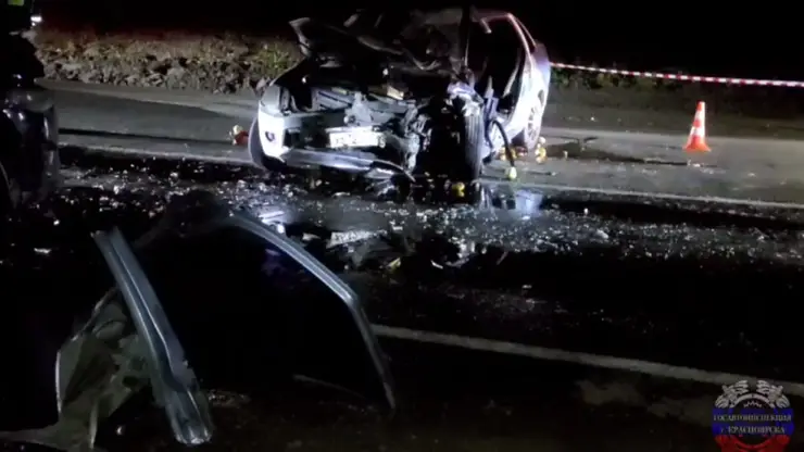 Смертельное ДТП под Дивногорском: пожилой водитель «Лады» погиб, выехав на встречную полосу