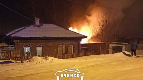 В Ачинске при пожаре погиб 51-летний мужчина