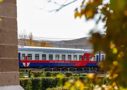 Поезд здоровья Красноярской железной дороги посетит три региона Сибири в октябре