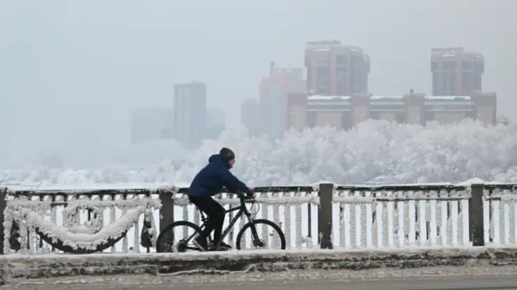 Оттепель сменится 25-градусным морозом в Красноярске
