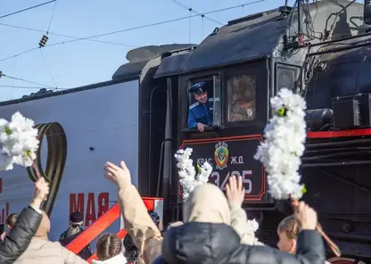 «Поезд Победы» прибудет в Красноярск 4 мая