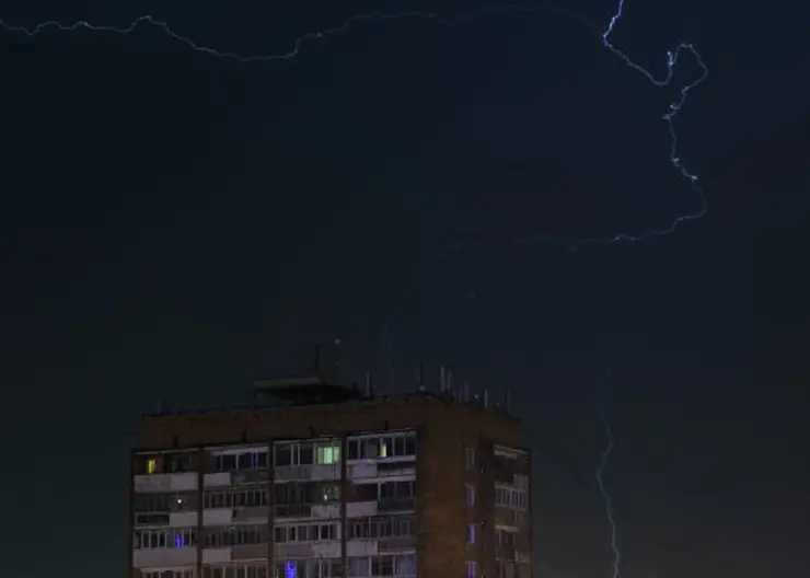 30 мая в Красноярском крае ожидаются ливни, грозы, град и шквалистый ветер