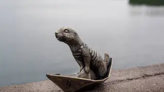 В Красноярске появится новый символ горной промышленности — суслик инженер Гоша