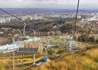 В Красноярске изменился график работы канатной дороги на Николаевской сопке