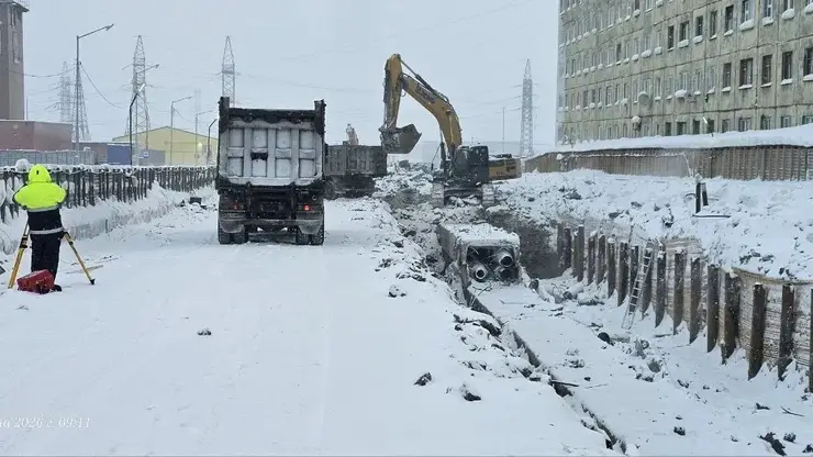 В Норильске идет масштабное обновление системы водоснабжения