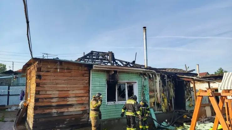 Девять пожаров потушили в Красноярском крае за минувшие сутки