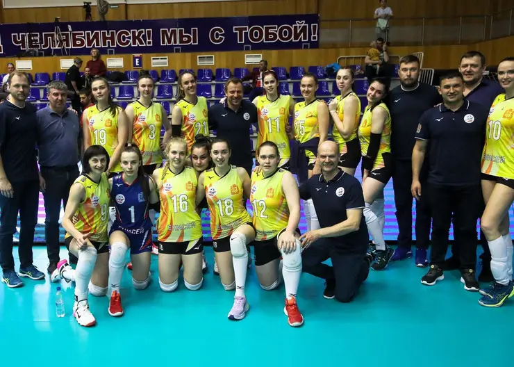 Волейболистки ЖВК «Енисей» завершили сезон победой 