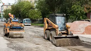 В Красноярске улицу Кирова после ремонта труб откроют на первой неделе сентября