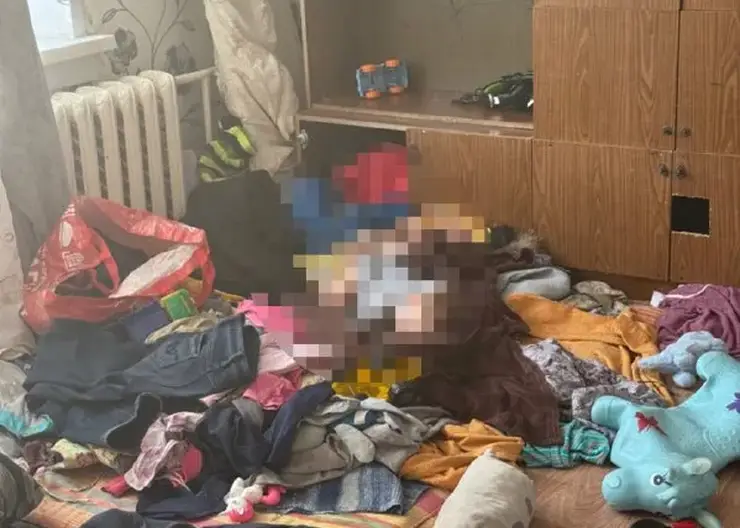 В Красноярском крае полиция забрала детей из антисанитарной квартиры