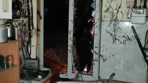 В одном из деревянных домов Новосибирска взорвался газовый котёл