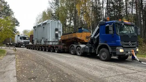 Шестой трансформатор нового поколения доставили на Красноярскую ГЭС