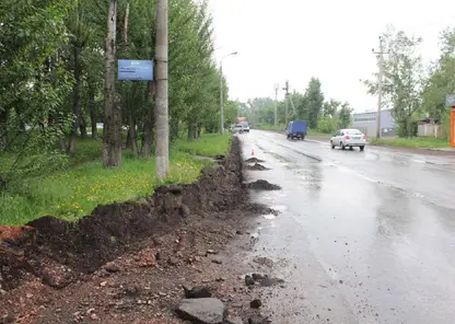 В Красноярске начался ремонт ул. Одесская