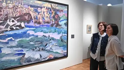 Выставка шедевров художника Михаила Врубеля открылась в центре «Эрмитаж-Сибирь» в Омске