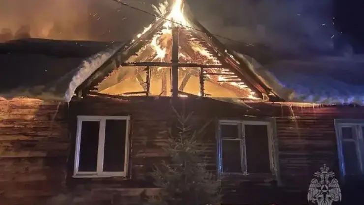 Один человек погиб при пожаре в СНТ в Красноярске