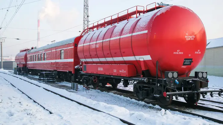 Пожарные поезда КрасЖД  окажут помощь Лесопожарному центру Красноярского края