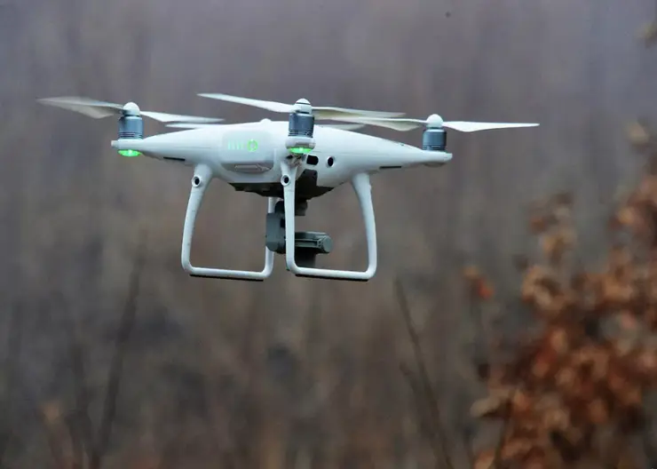 В Красноярске у судебных приставов появился квадрокоптер