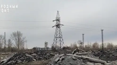 В Красноярске обнаружили свалку из дорожного полотна и строительного мусора
