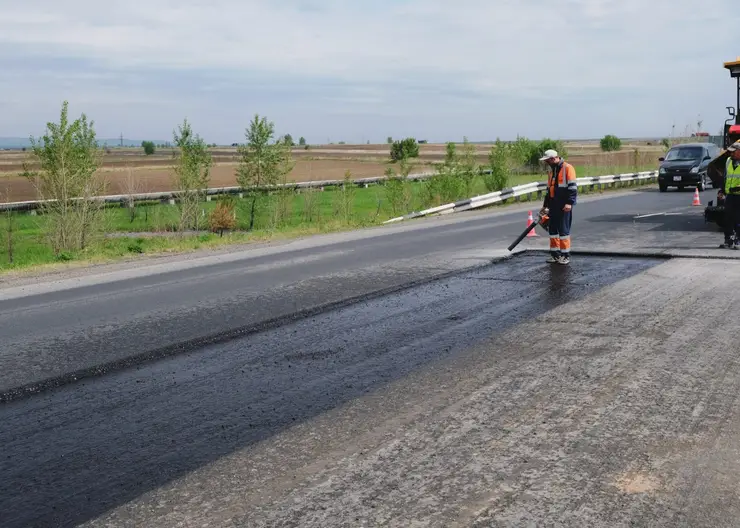 В июле завершат ремонт трёх километров дороги Красноярск–Железногорск