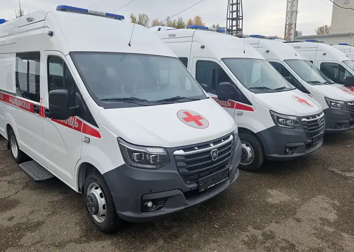 Новая партия машин скорой помощи поступила в Красноярский край