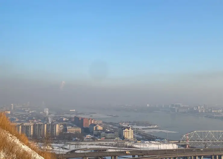В Красноярска в воздухе зафиксировано превышение нормативов в 10,6 % проб