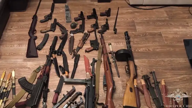 8 жителей Новосибирска подозревают в организации нелегального оружейного бизнеса