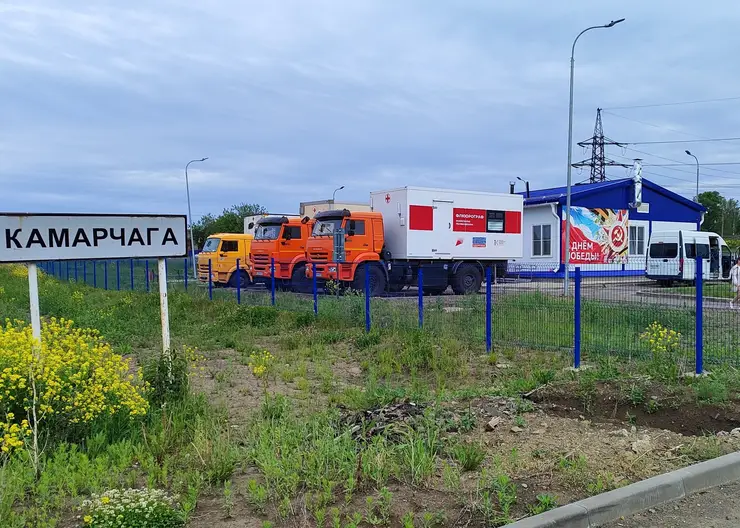 Более 12 тысяч жителей Красноярского края получили помощь в мобильной поликлинике за полгода