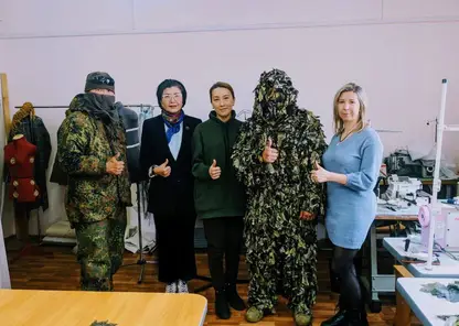 В Бурятии студенты сшили костюмы для снайперов