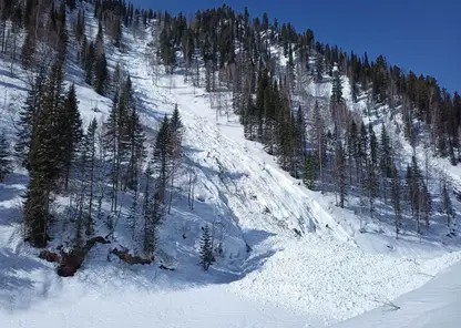 Красноярские железнодорожники произвели искусственный спуск лавин в горах Кузнецкого Алатау