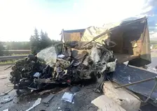 Цепное смертельное ДТП произошло в Красноярском крае
