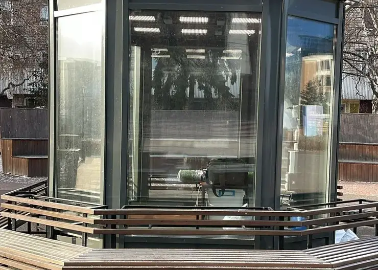 В Красноярске на площади Мира скоро откроется флорариум