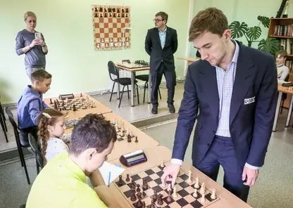 Чемпион мира по шахматам Сергей Карякин проведет в Красноярске сеанс одновременной игры в шахматы