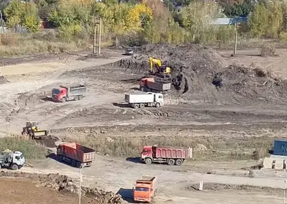 На левом берегу Омска строится школа-гигант