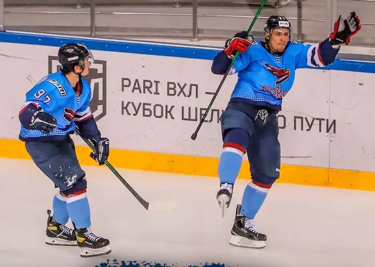 Хоккеисты красноярского «Сокола» одержали победу в первом матче нового сезона
