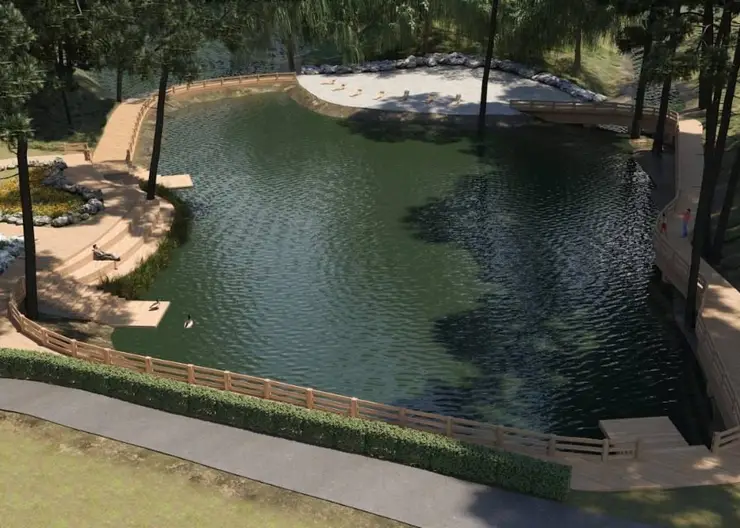 Площадка для презентаций, юрта и чум: в "Гремячей гриве" благоустраивают еще одну локацию 