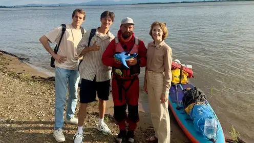 Путешественник из Забайкалья на сапборде достиг Хабаровска