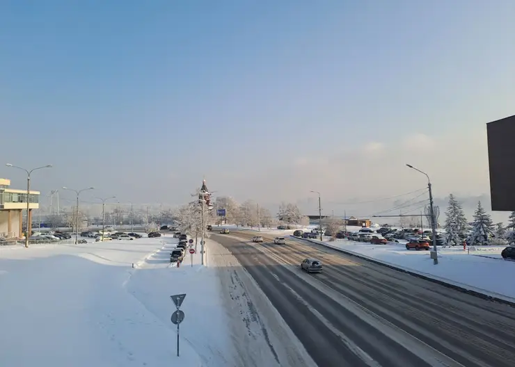До +1 потеплеет в Красноярске во вторник, 10 февраля