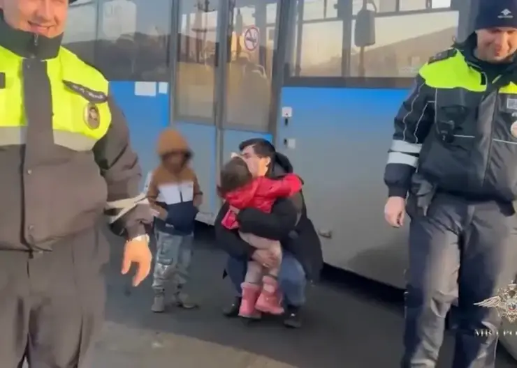 Водитель автобуса спасла четырёхлетнюю девочку в Новокузнецке