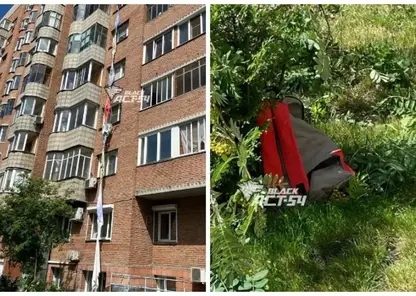 Жительница Новосибирска спускалась по простыням с 6 этажа и сорвалась