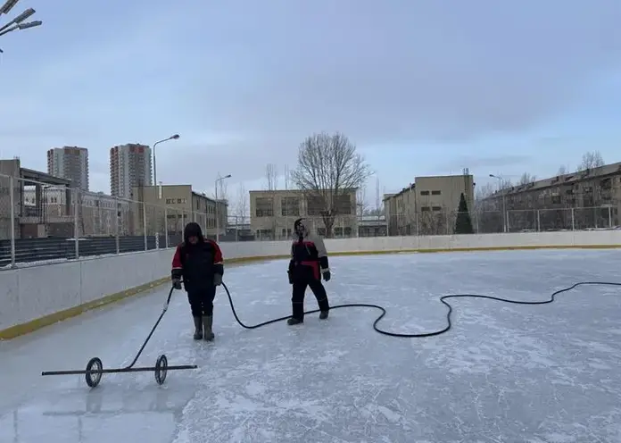 93 ледовые площадки откроют в Красноярске этой зимой