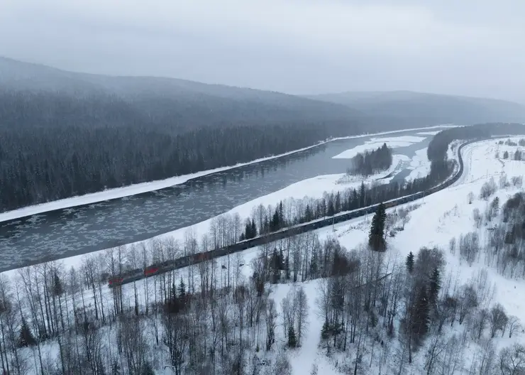 Специальные противоразмывные поезда встанут на круглосуточное дежурство на семи станциях Красноярской железной дороги