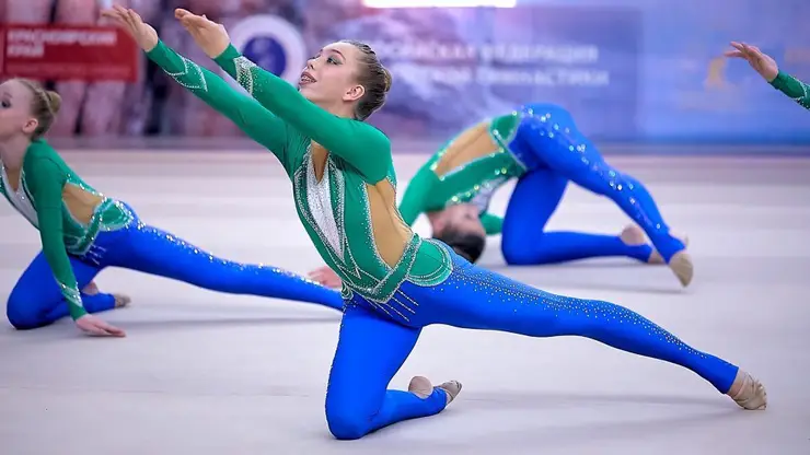 Краевая команда стала бронзовым призёром турнира Всероссийских соревнований по эстетической гимнастике