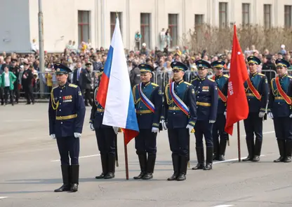 В Красноярске прошел торжественный парад Победы, посвященный 78-й годовщине окончания Великой Отечественной войны