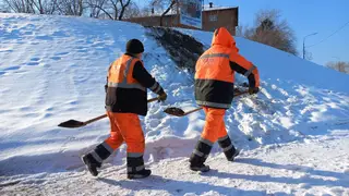 В Красноярске ликвидировали опасную горку