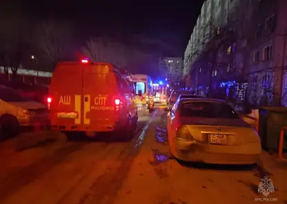 В Красноярске загорелась квартира из-за окурка. Один человек погиб, другой в больнице