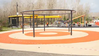 Благоустройство первых общественных пространств к 400-летию Красноярске перешло на финальную стадию