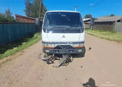 Грузовик сбил 7-летнего велосипедиста в Иркутской области